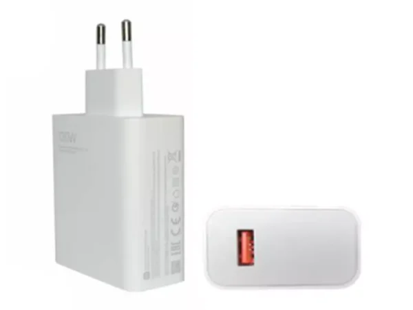 شارژر دیواری یو اس بی سوپر فست شارژ 120 وات شیائومی Xiaomi 120w USB charger MDY-13-EE